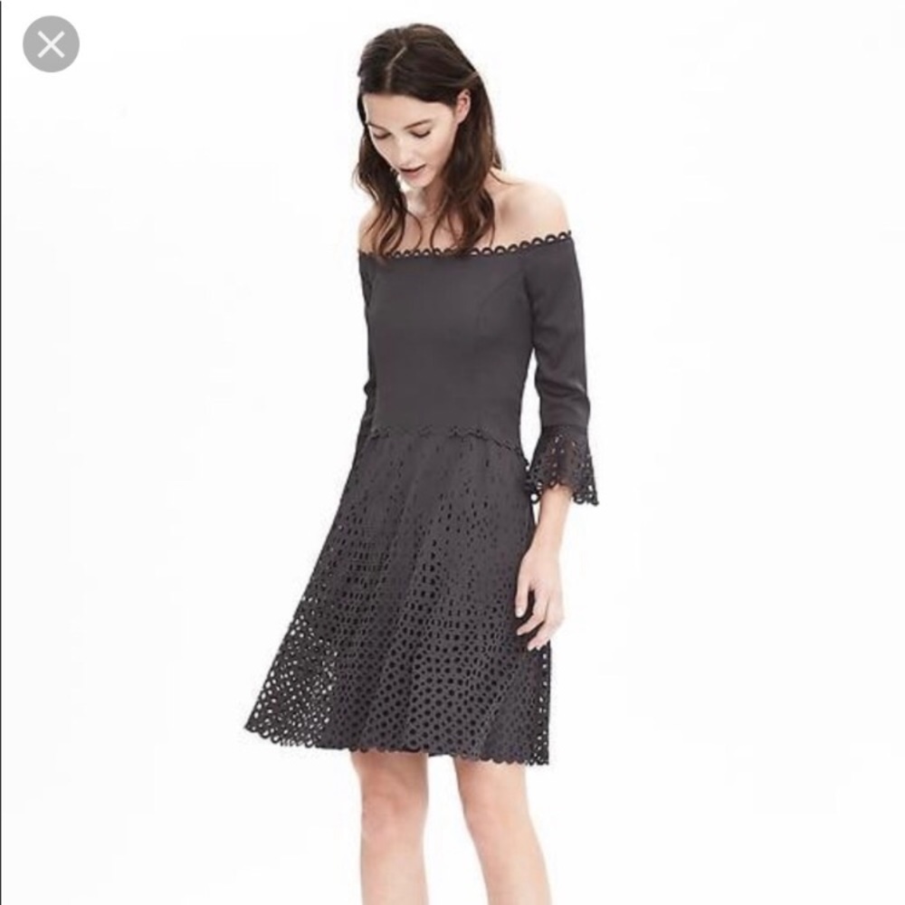 Banana Republic Off-Shoulder Limited Edition Dress